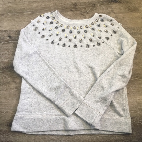 LOFT Tops - LOFT Jeweled Sweater